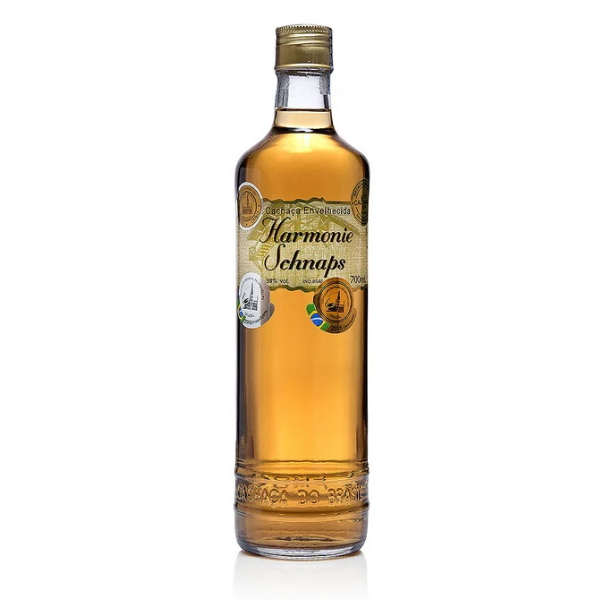 Cachaça Harmonie Schnaps - Blend 4 Madeiras - 700ml