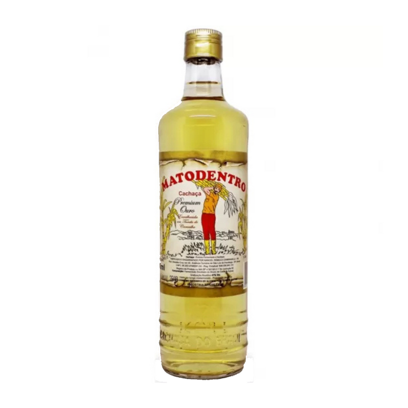 Cachaça Mato Dentro - Premium Ouro - 700ml