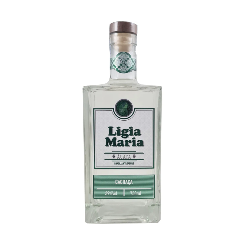 Cachaça Ligia Maria Prata Ágata - 750ml