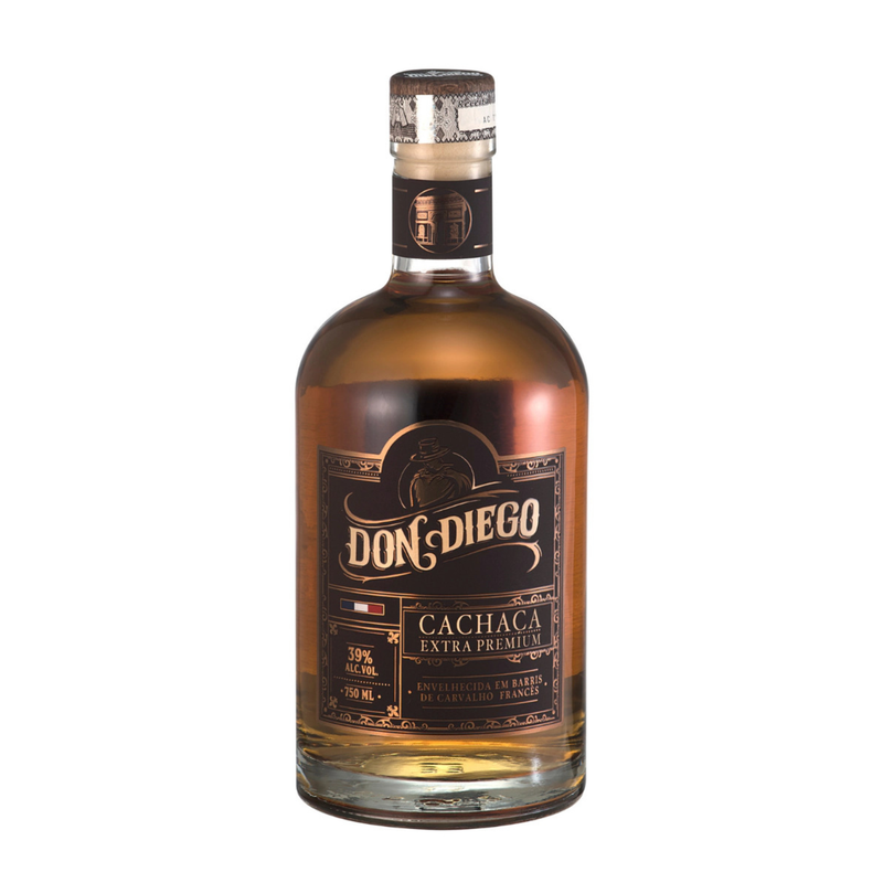 Cachaça Don Diego Extra Premium Carvalho Francês - 750ml