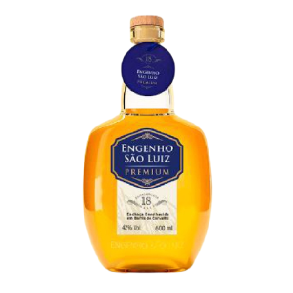 Cachaça Engenho São Luiz - Premium Carvalho - 600 ml