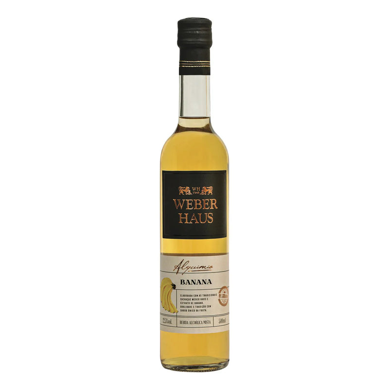 Bebida Mista Weber Haus - Banana - 500ml