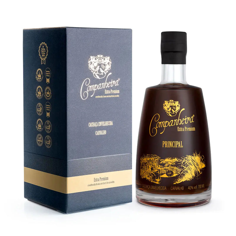 Cachaça Companheira - Extra Premium 8 anos - 700ml