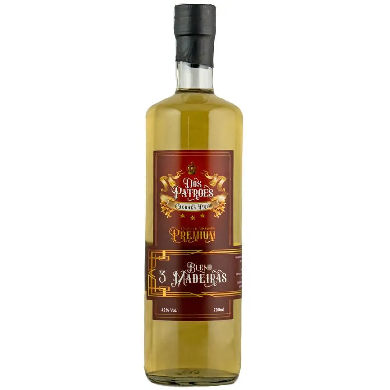 Cachaça Dos Patrões - 3 Madeiras - 700 ml