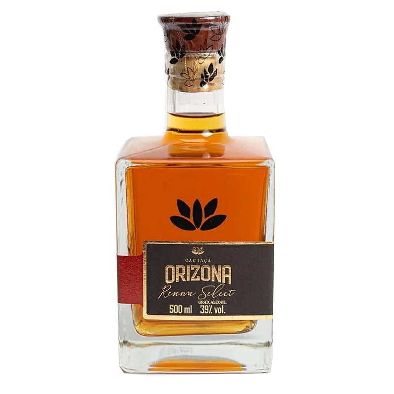 Cachaça Orizona Reserva Select - COM CAIXA DE MADEIRA - 500ml