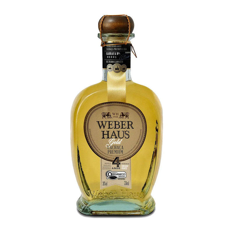 Cachaça Weber Haus - Premium Gold 4 Anos - 750ml
