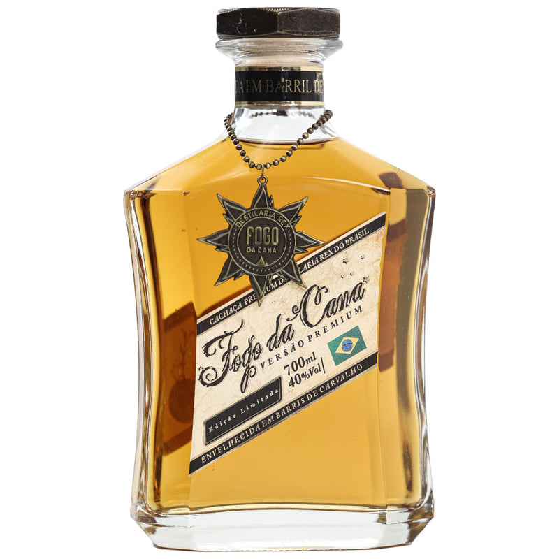 Cachaça Fogo da Cana - Premium Athena - 700 ml