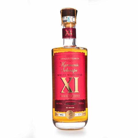 Cachaça Harmonie Schnaps - Blend 11 Madeiras - 700ml